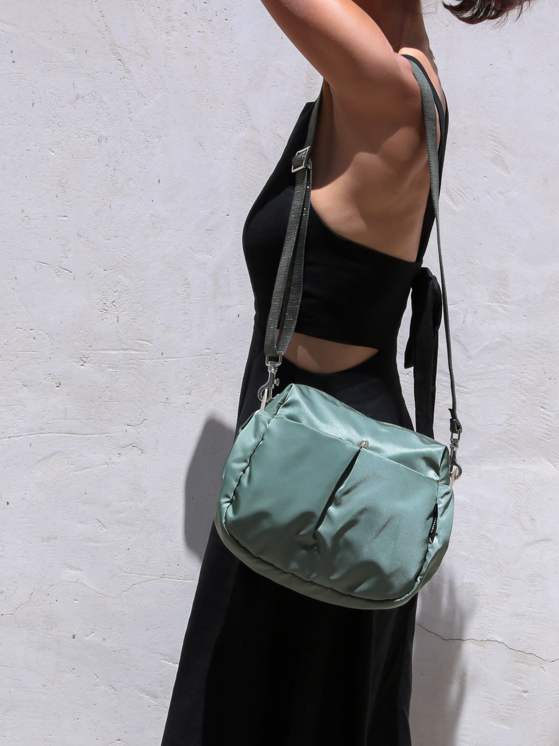 Ravello sac nylon satiné - Willow
