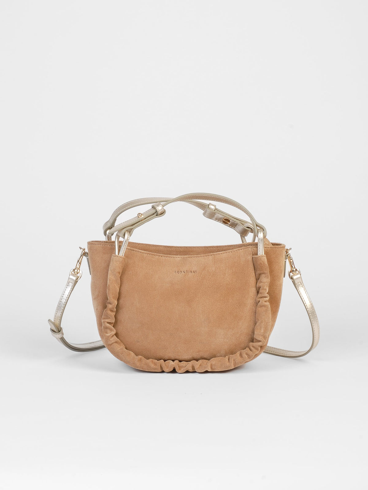 Calliope sac daim - Tobacco