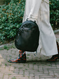 Gaston nylon satiné - Noir Swag Noir