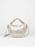 Calliope sac cuir luna - Doré