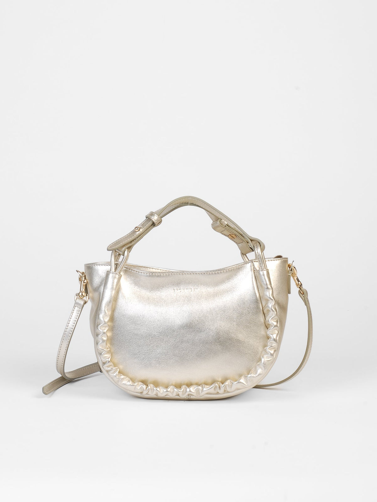 Calliope sac cuir luna - Doré