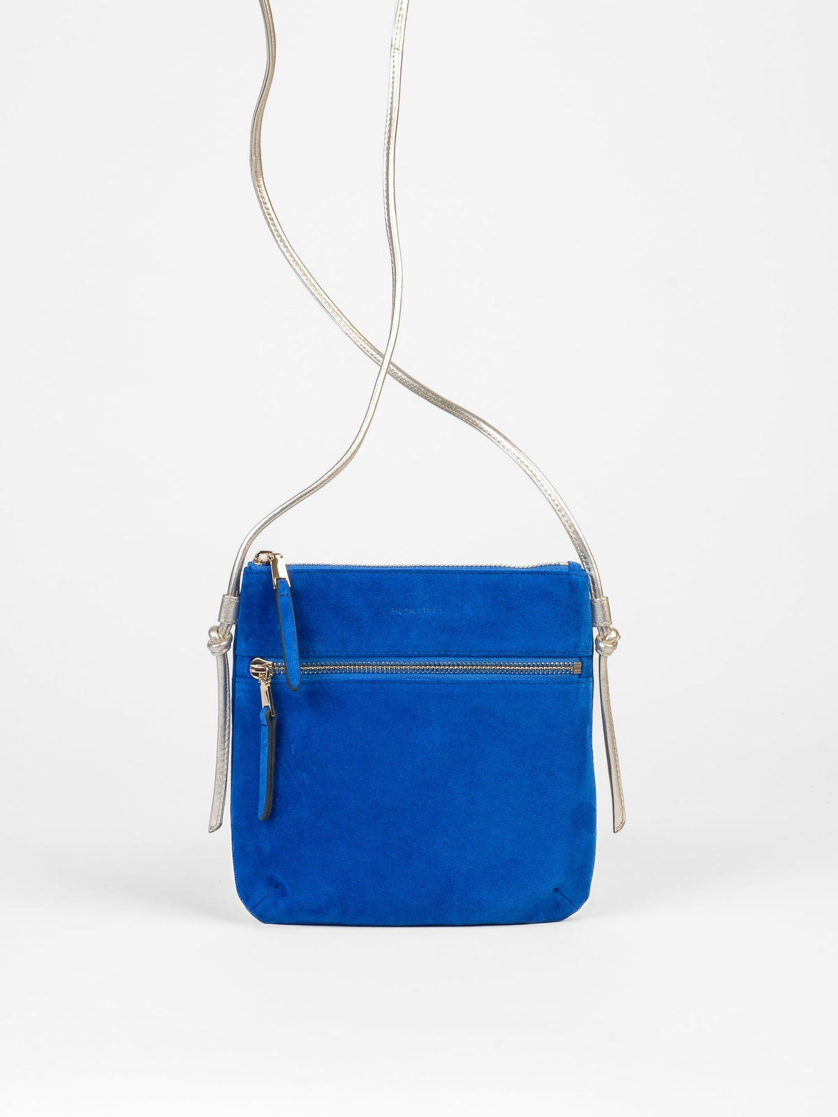 Lucia sac daim - Bleu Electrique