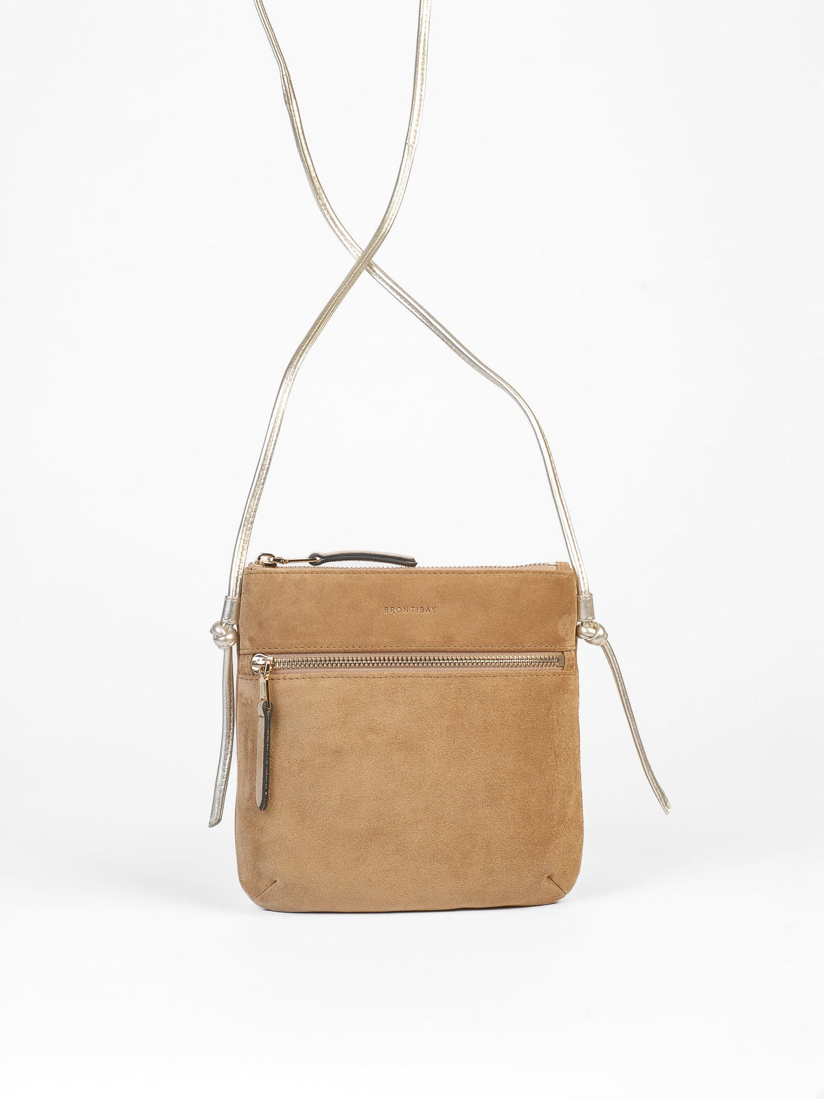 Lucia sac daim - Tobacco