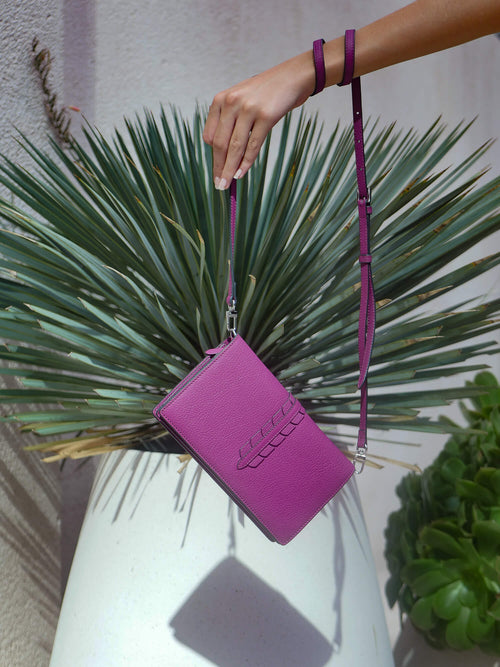 Arwen cuir dutch - Violet