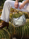 Beatrix sac cuir luna - Doré