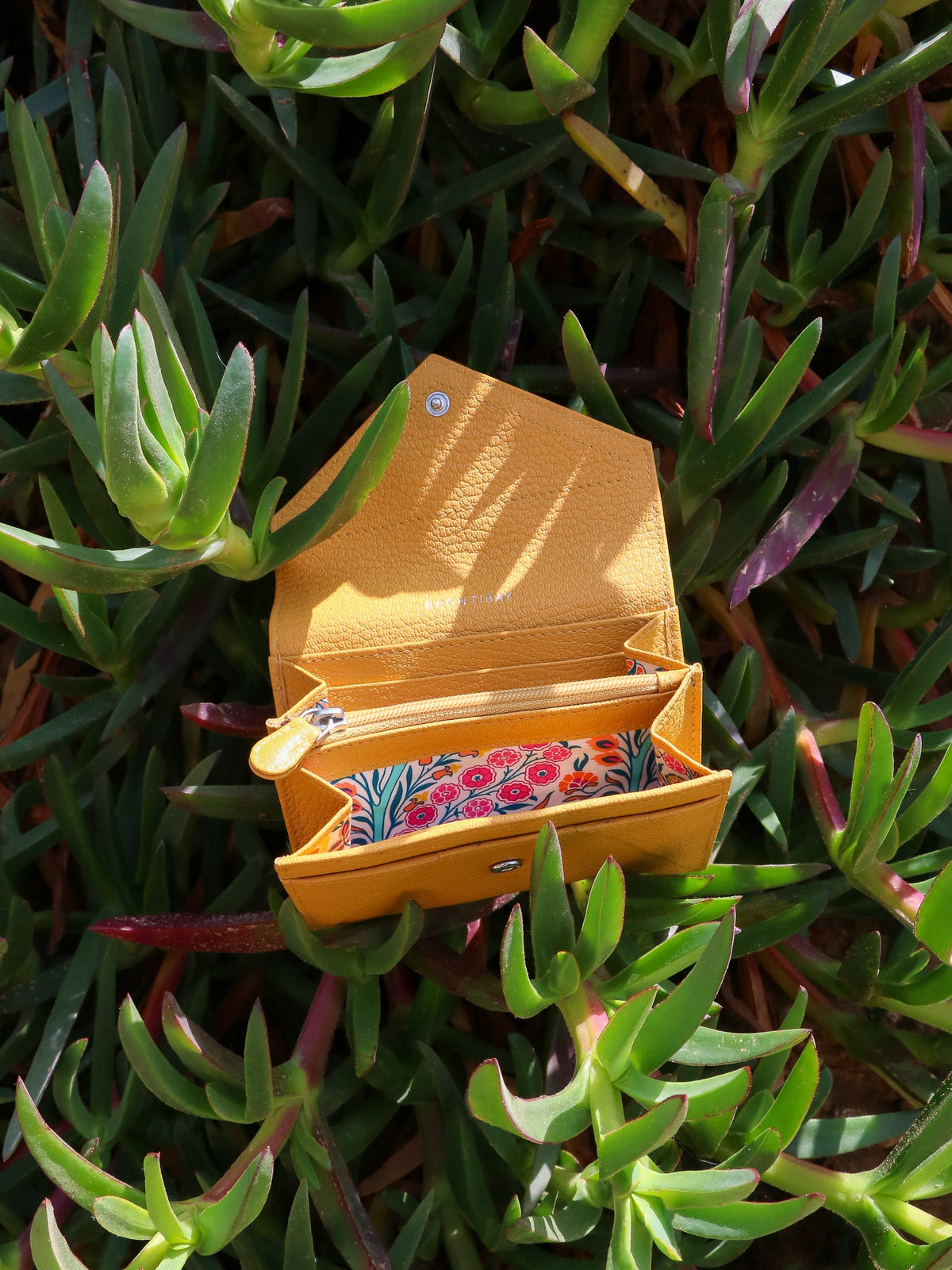 Katie porte cartes cuir dutch - Canary