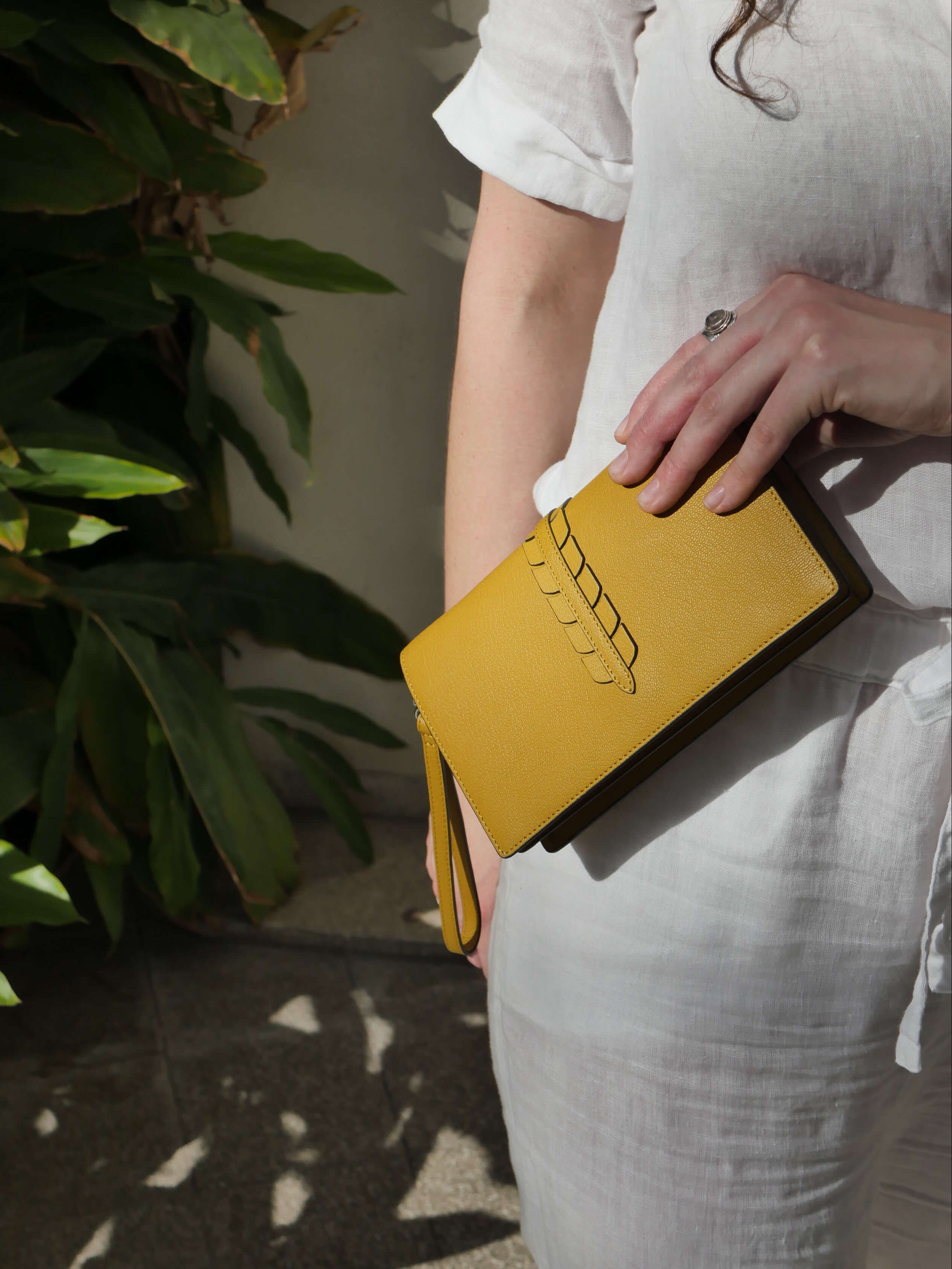 Arwen cuir dutch - Jaune