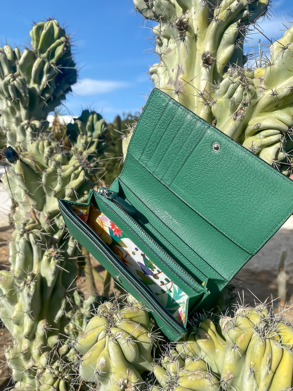 Atina cuir dutch - Green Tea