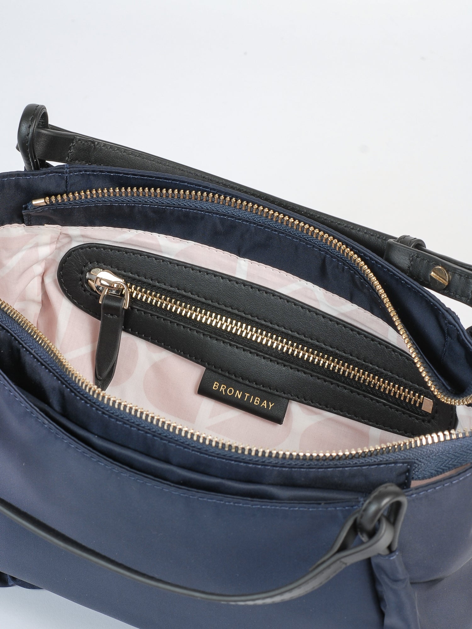 Avalon sac nylon satiné - Marine