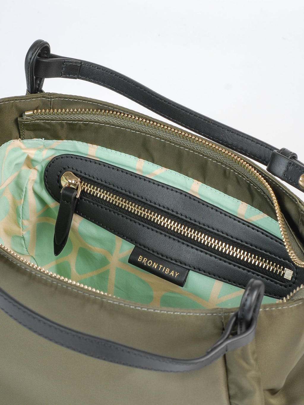 Avalon sac nylon satiné - Militaire