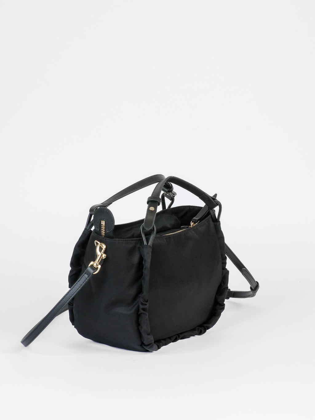 Avalon sac nylon satiné - Noir