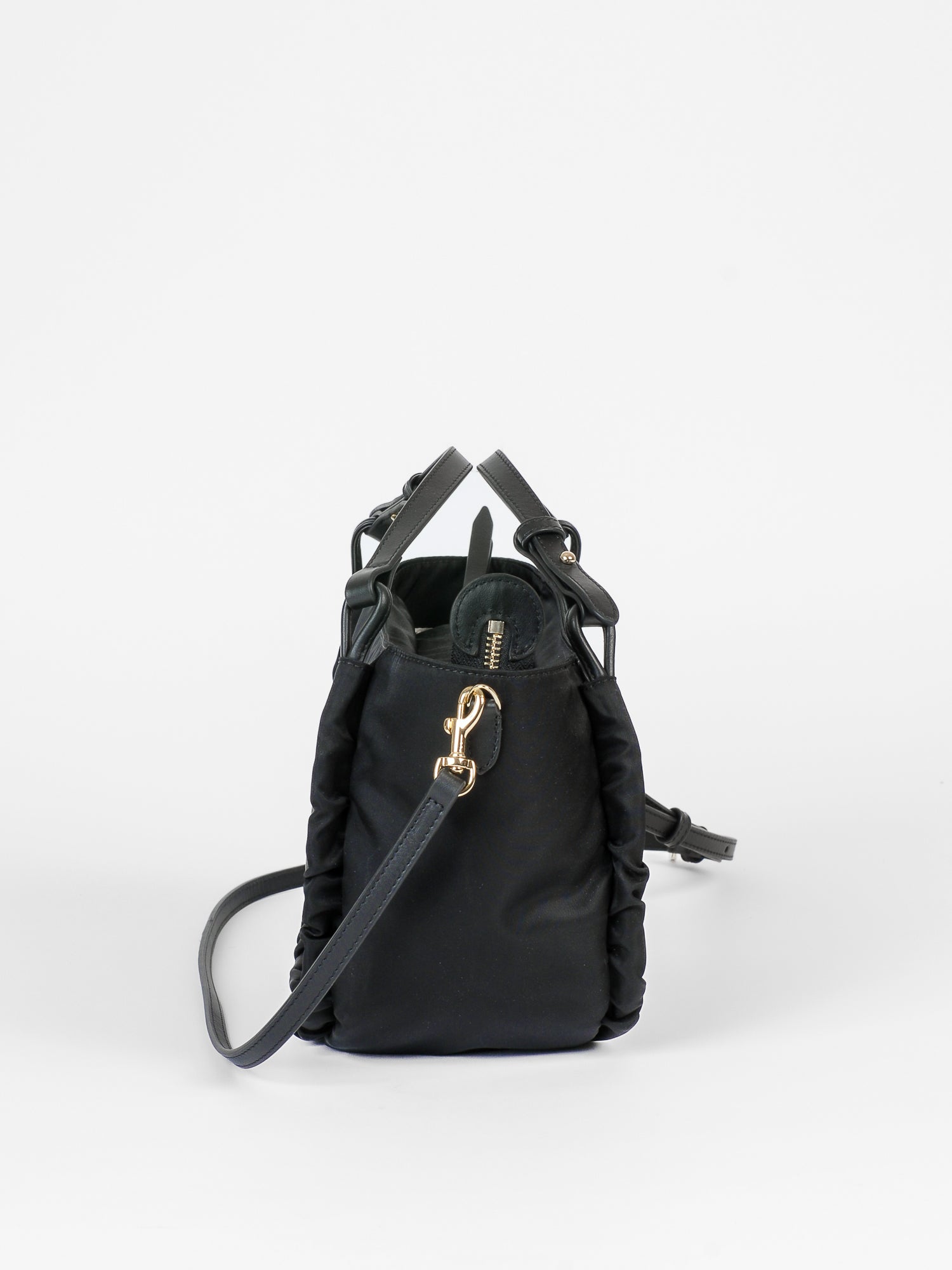Avalon sac nylon satiné - Noir
