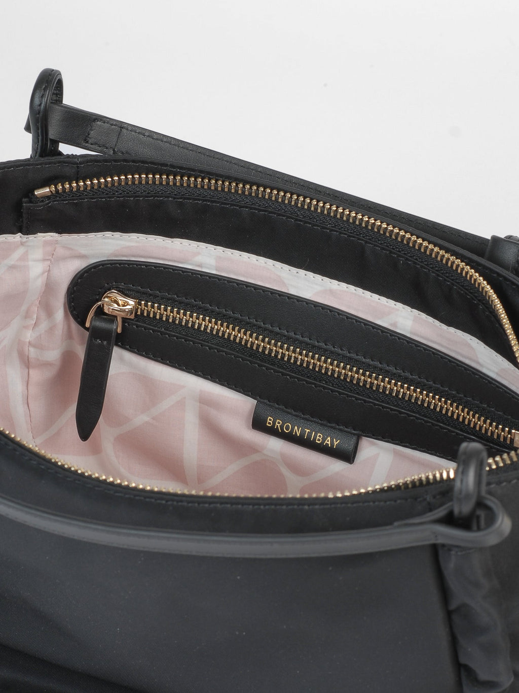 Avalon sac nylon satiné - Noir