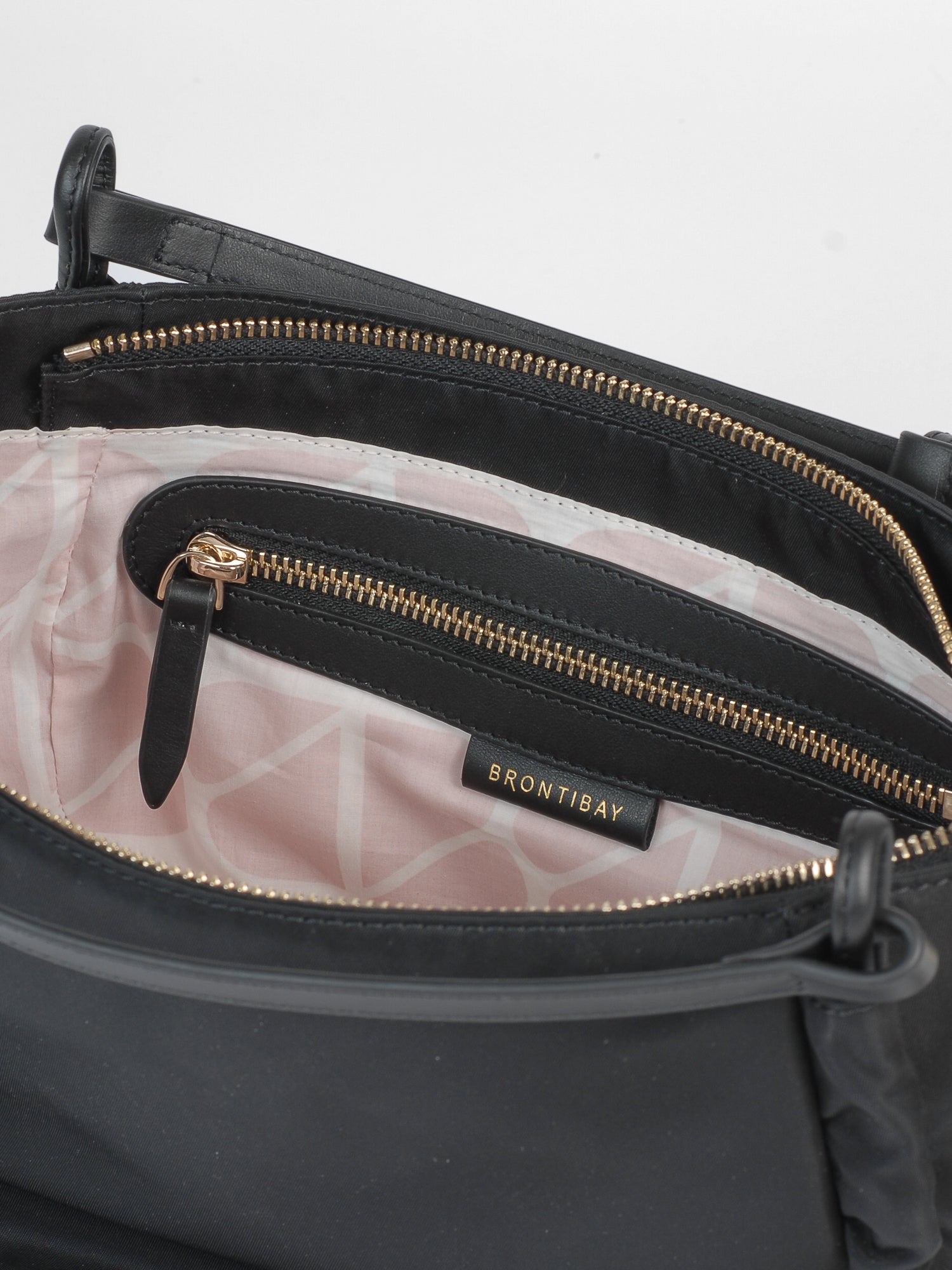 Avalon sac nylon satiné - Noir