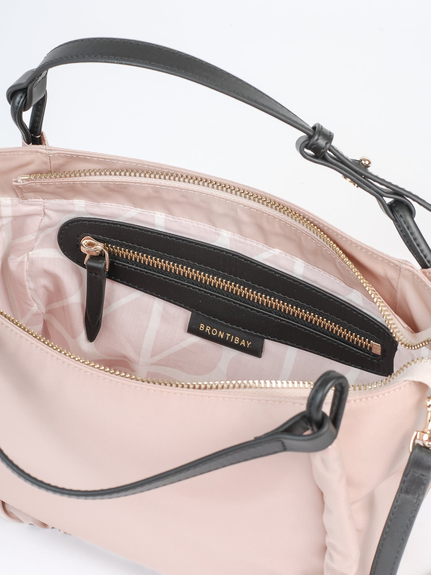 Avalon sac nylon satiné - Ortensia