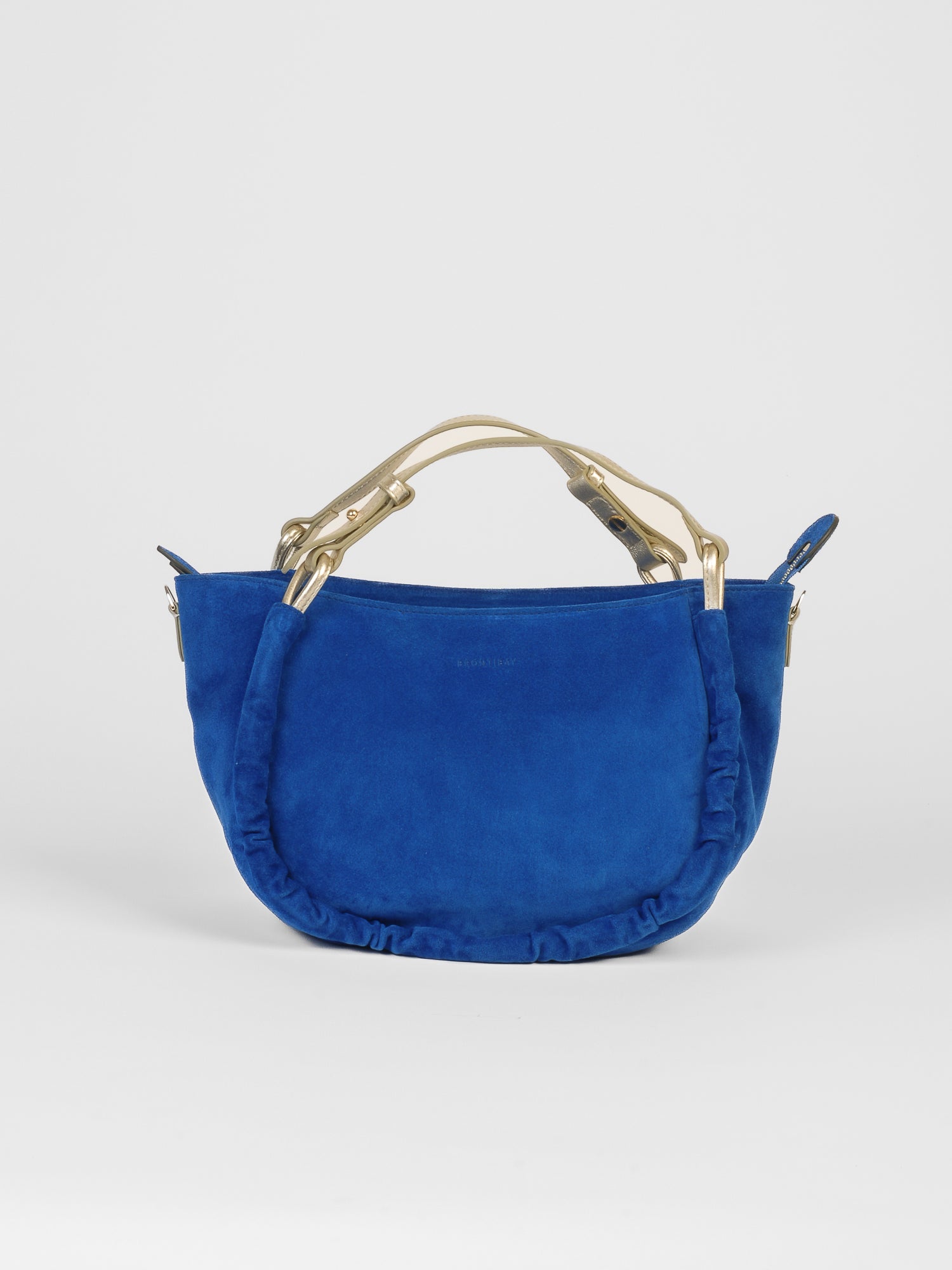 Avalon sac daim - Bleu Electrique