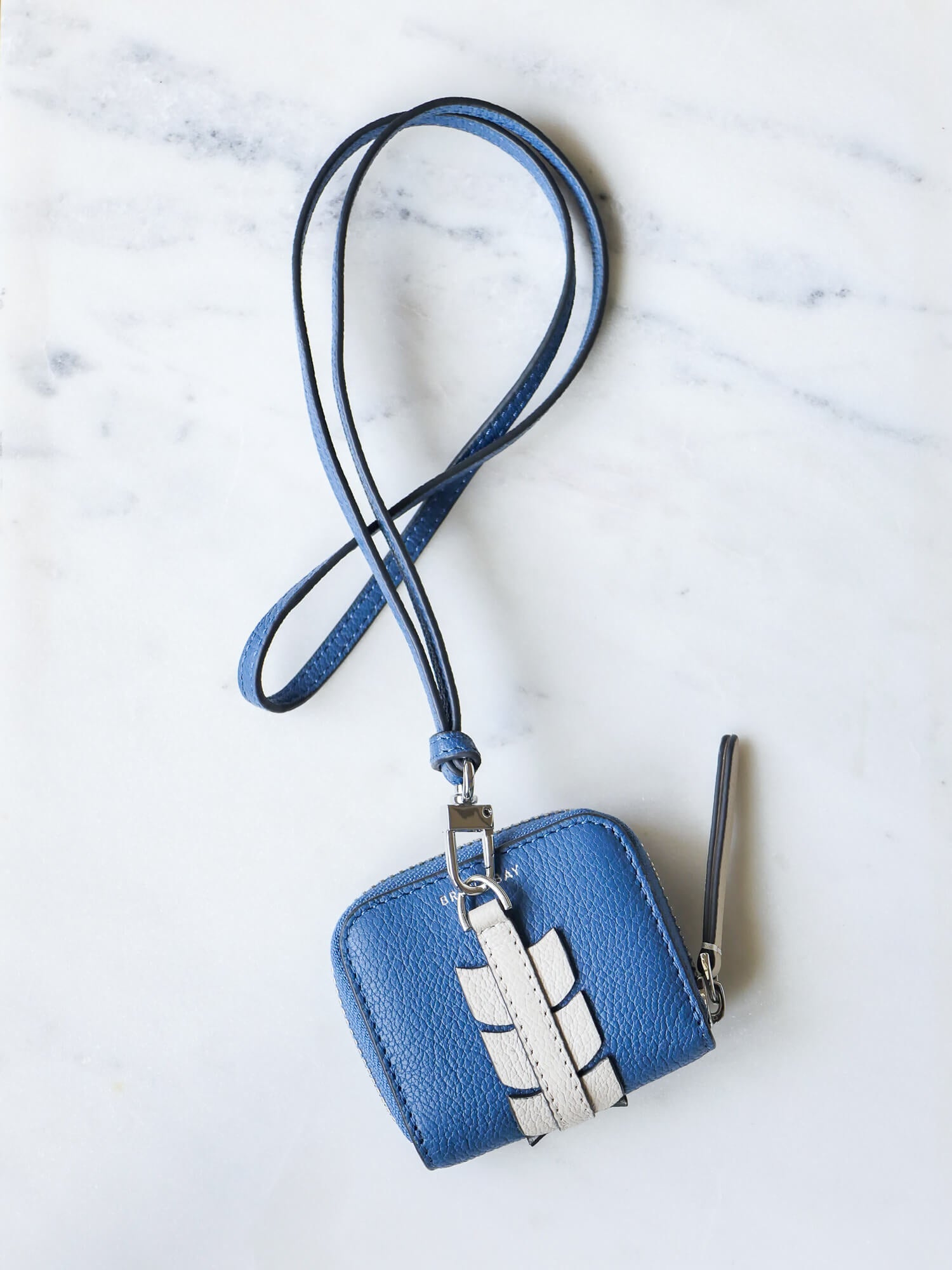 Baboushka Arrow cuir dutch - Yale Blue