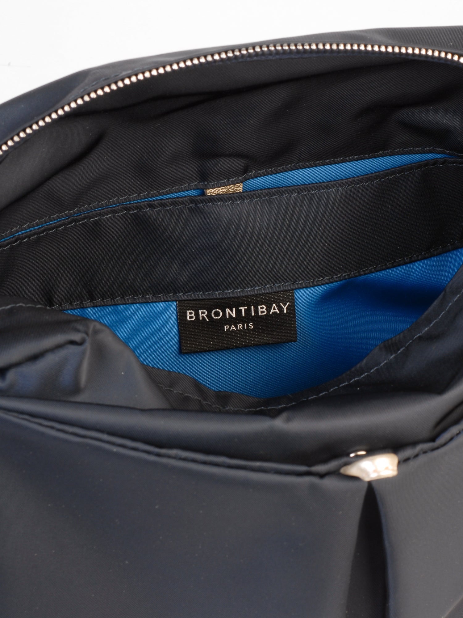 Ravello sac nylon satiné - Bleu Nuit