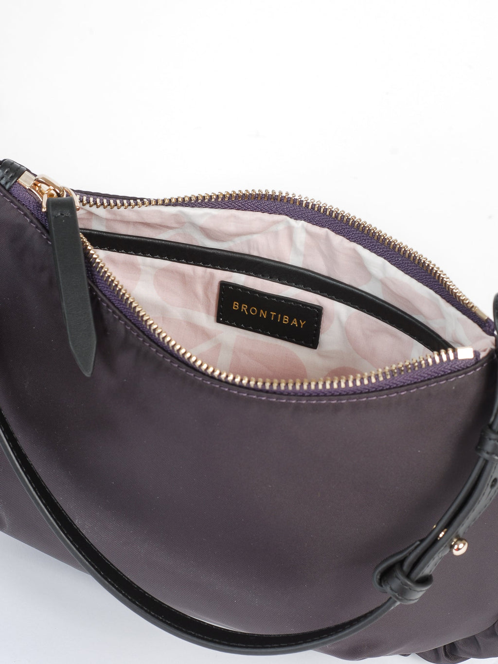Beatrix sac nylon satiné - Mure Sauvage