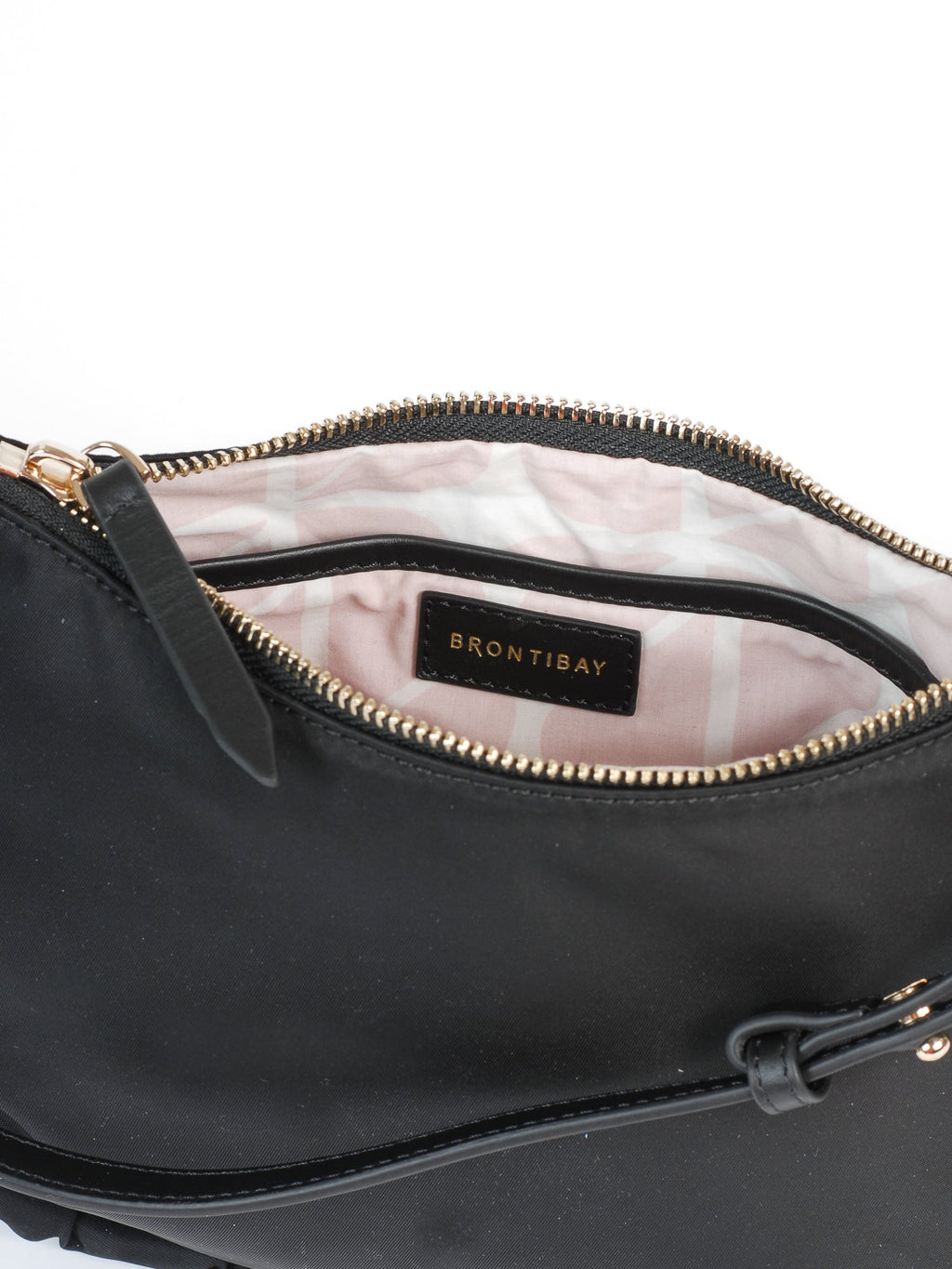Beatrix sac nylon satiné - Noir