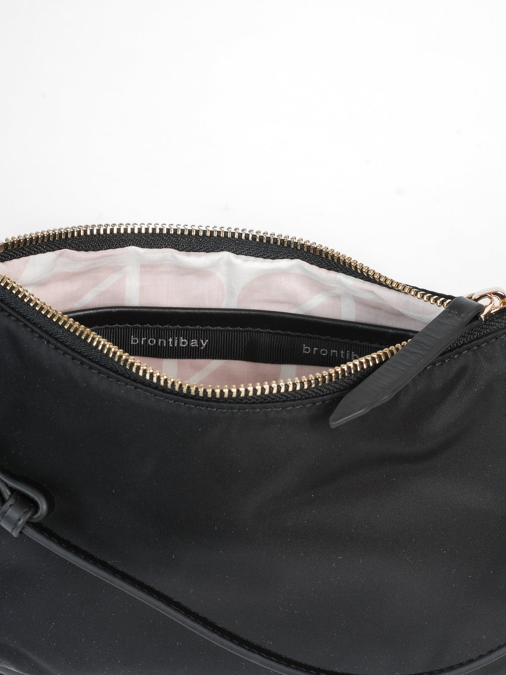 Beatrix sac nylon satiné - Noir