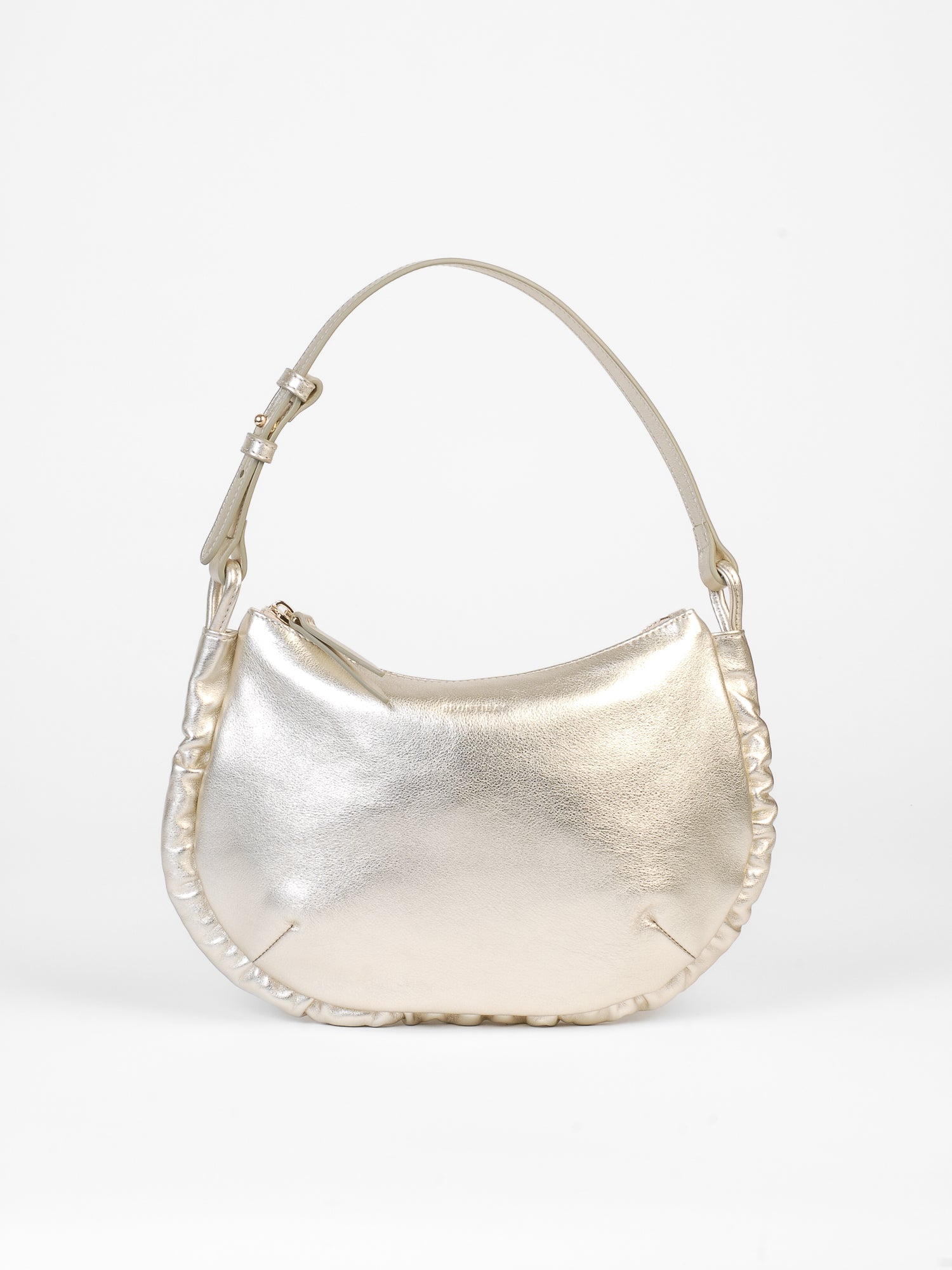 Beatrix sac cuir luna - Doré