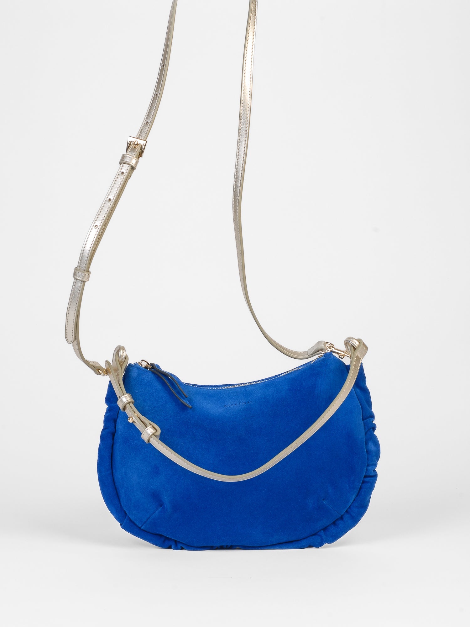 Beatrix sac daim - Bleu Electrique