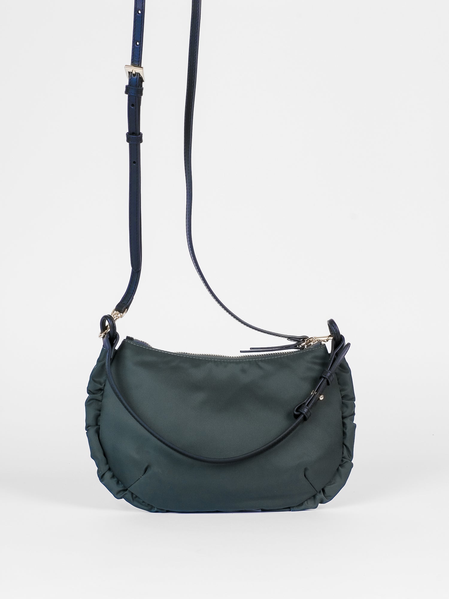 Beatrix sac nylon satiné - Gris Foncé