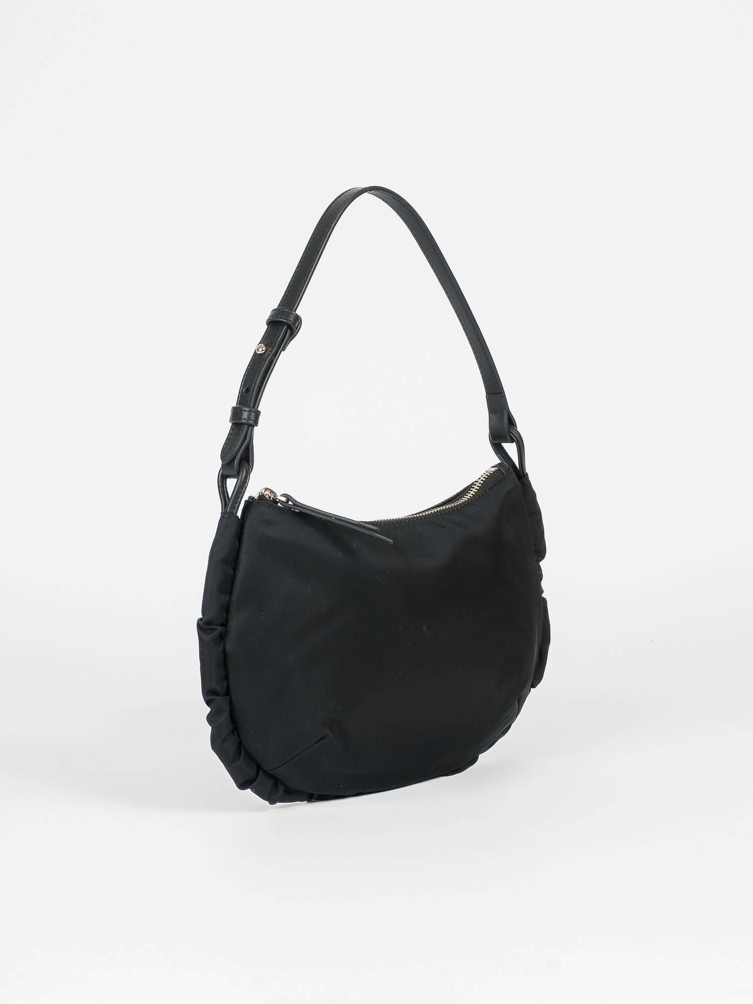 Beatrix sac nylon satiné - Noir