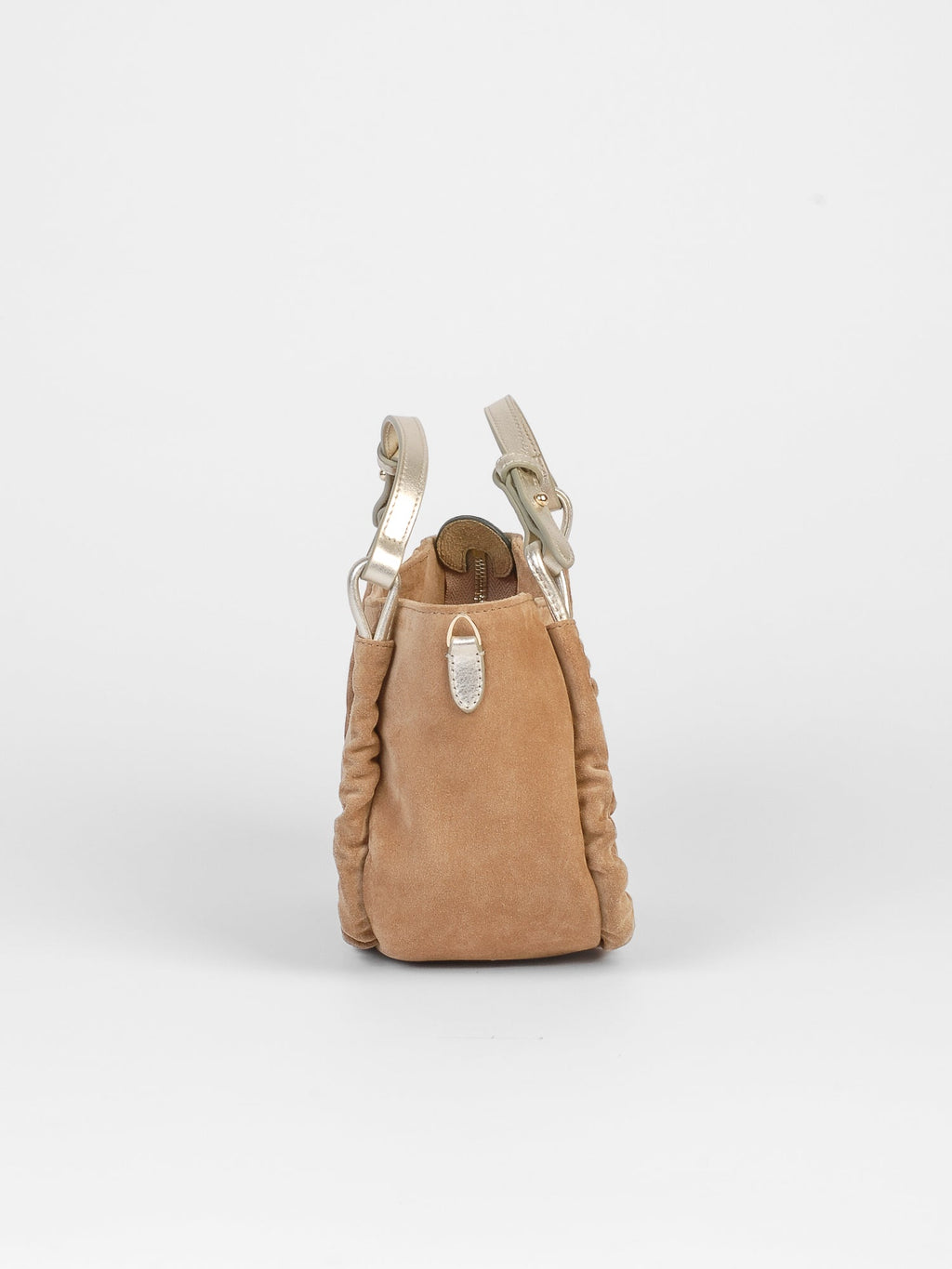 Calliope sac daim - Tobacco