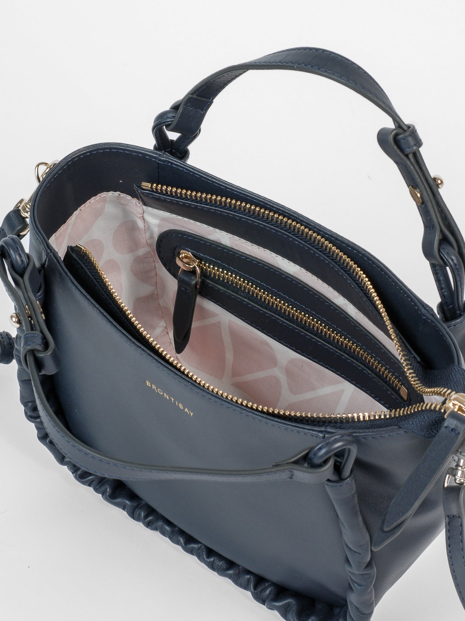 Calliope sac cuir nappa - Ink