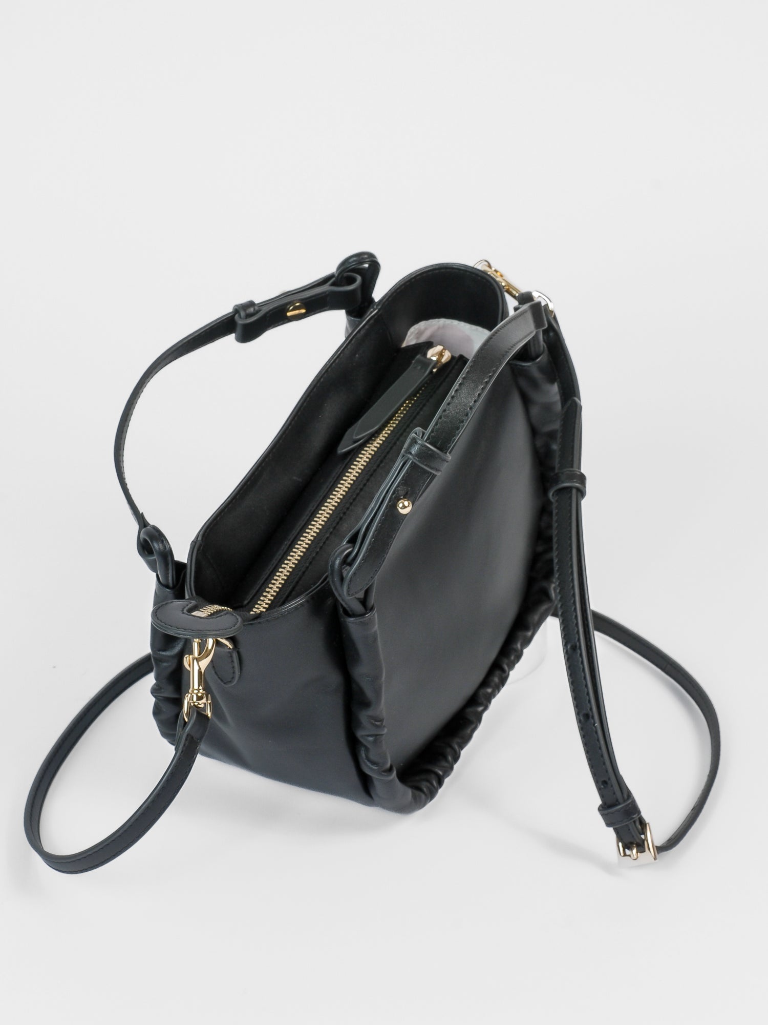 Calliope sac cuir nappa - Noir