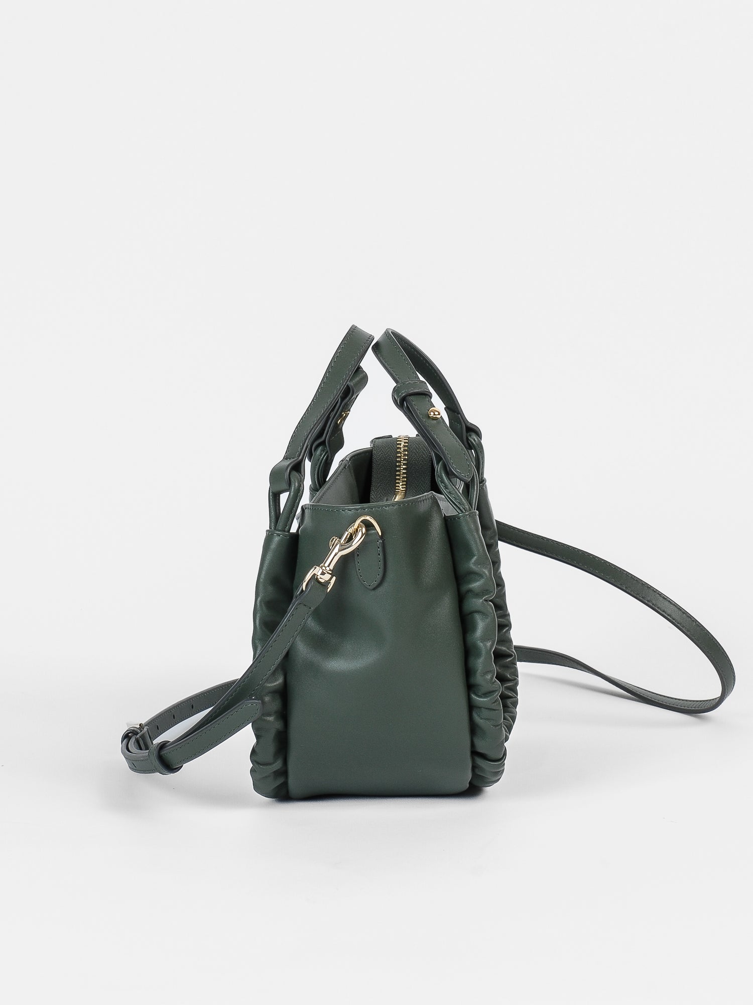 Calliope sac cuir nappa - Seaweed