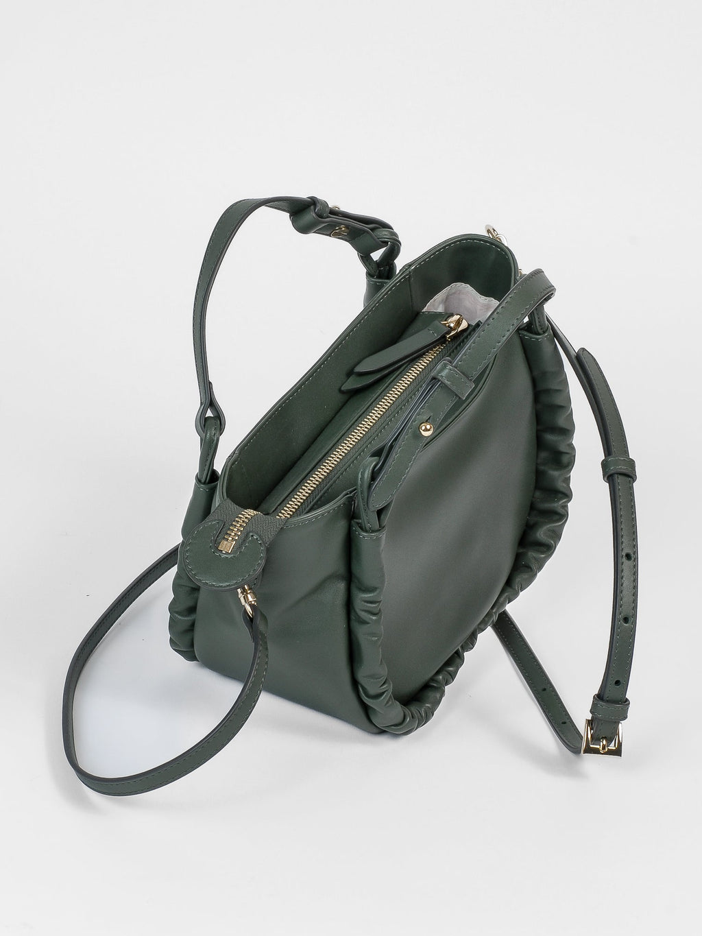 Calliope sac cuir nappa - Seaweed