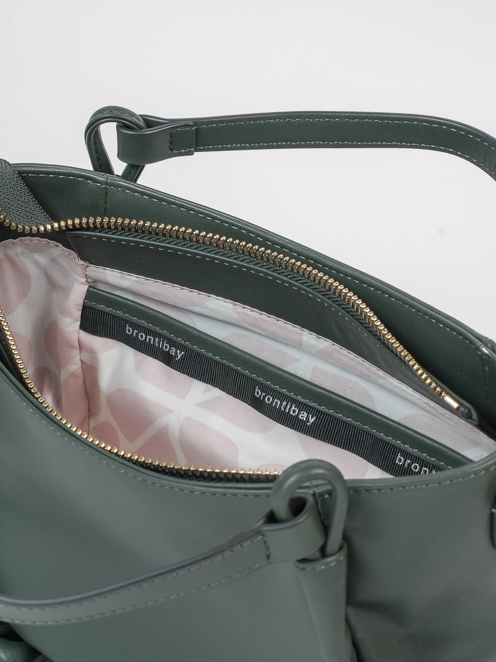 Calliope sac cuir nappa - Seaweed