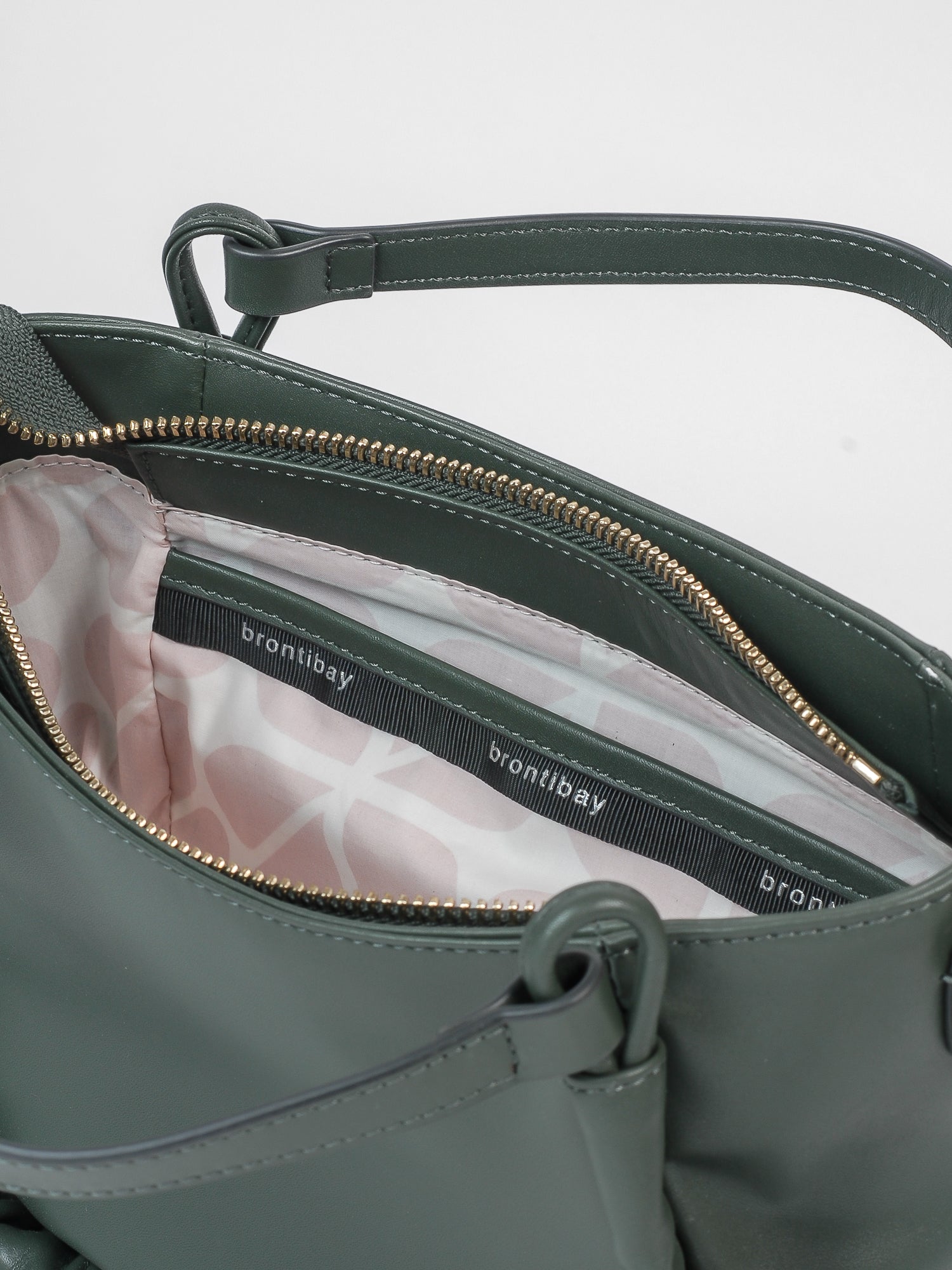 Calliope sac cuir nappa - Seaweed