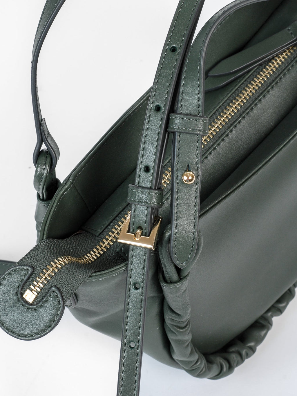 Calliope sac cuir nappa - Seaweed
