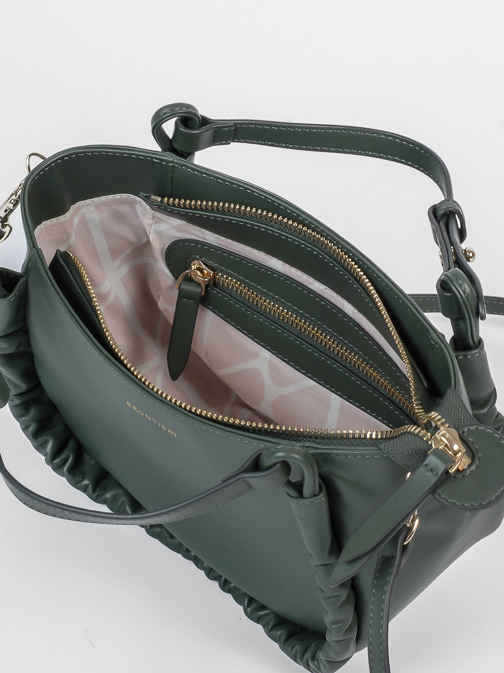 Calliope sac cuir nappa - Seaweed