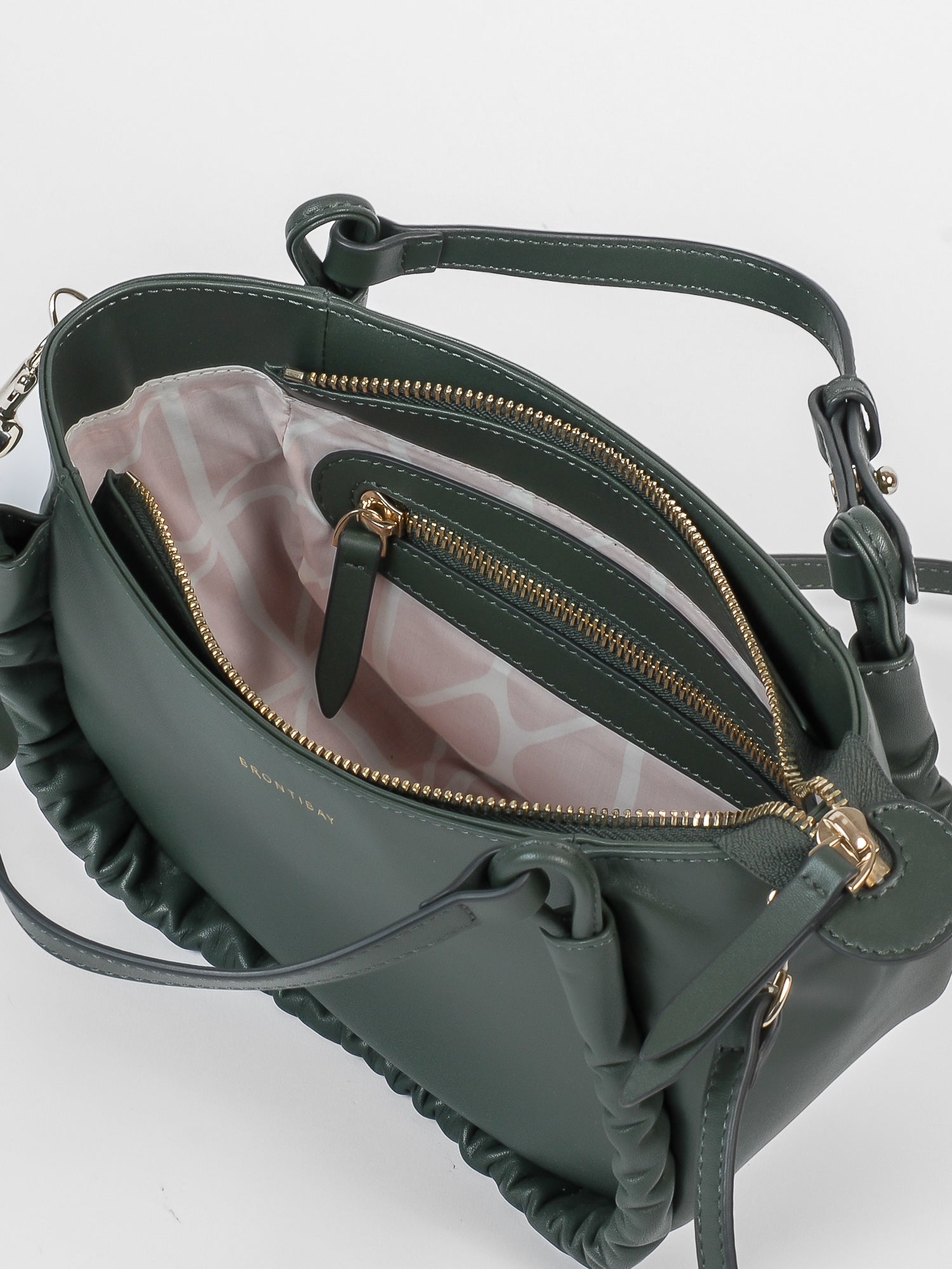 Calliope sac cuir nappa - Seaweed
