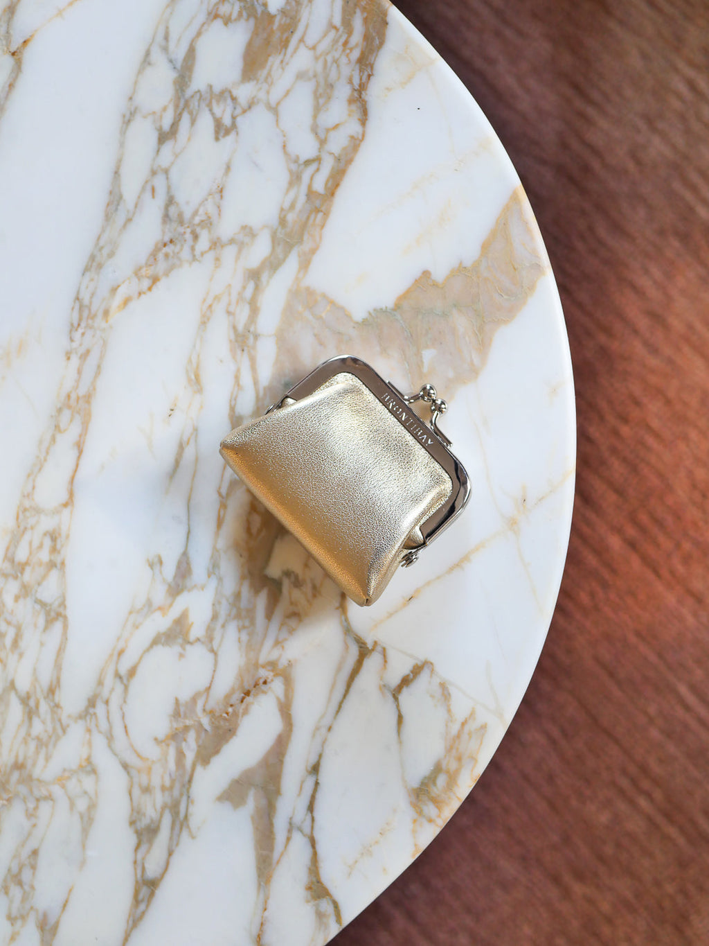 Elphe cuir luna - Old Gold