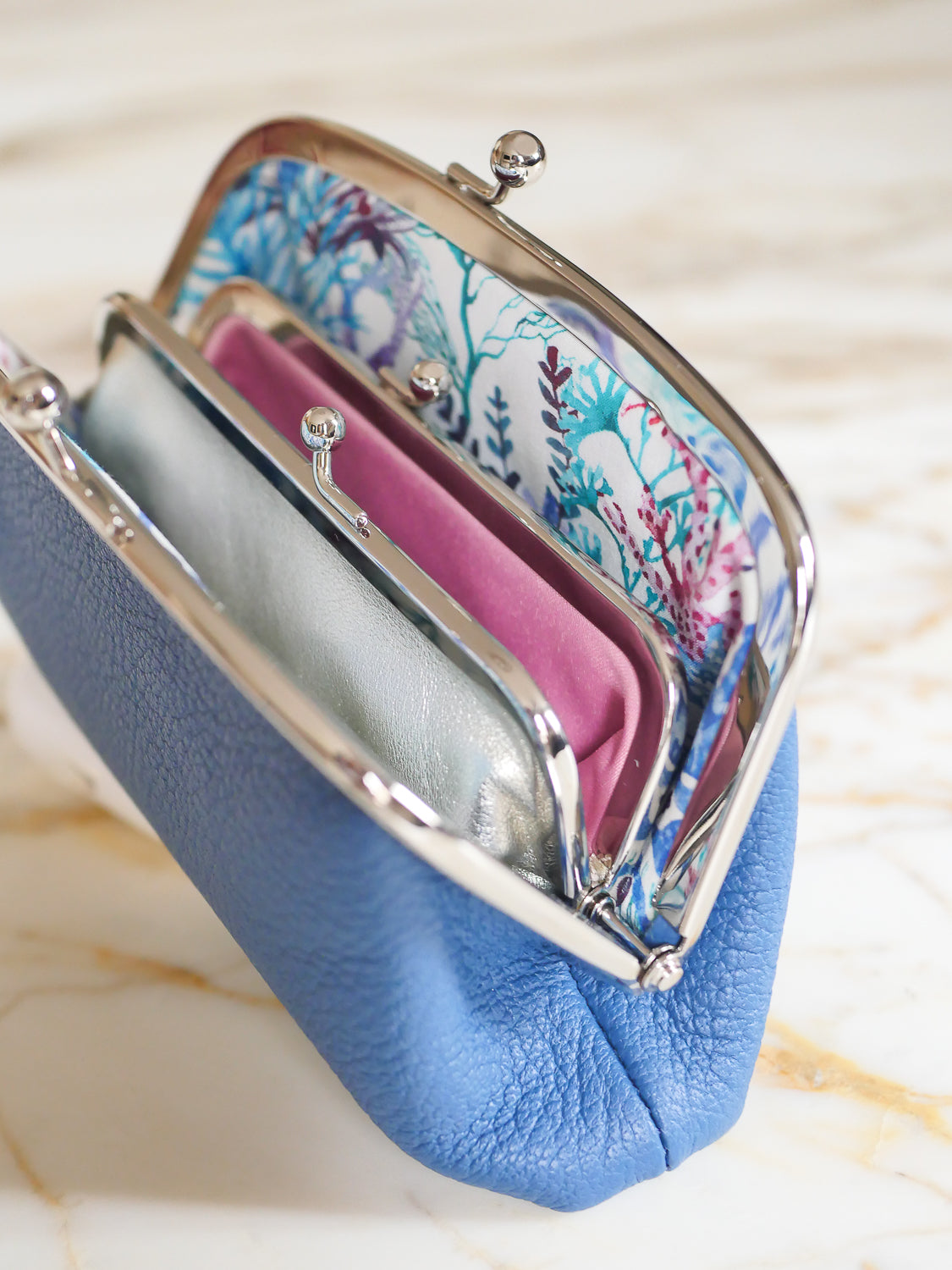 Fee cuir dutch - Yale Blue