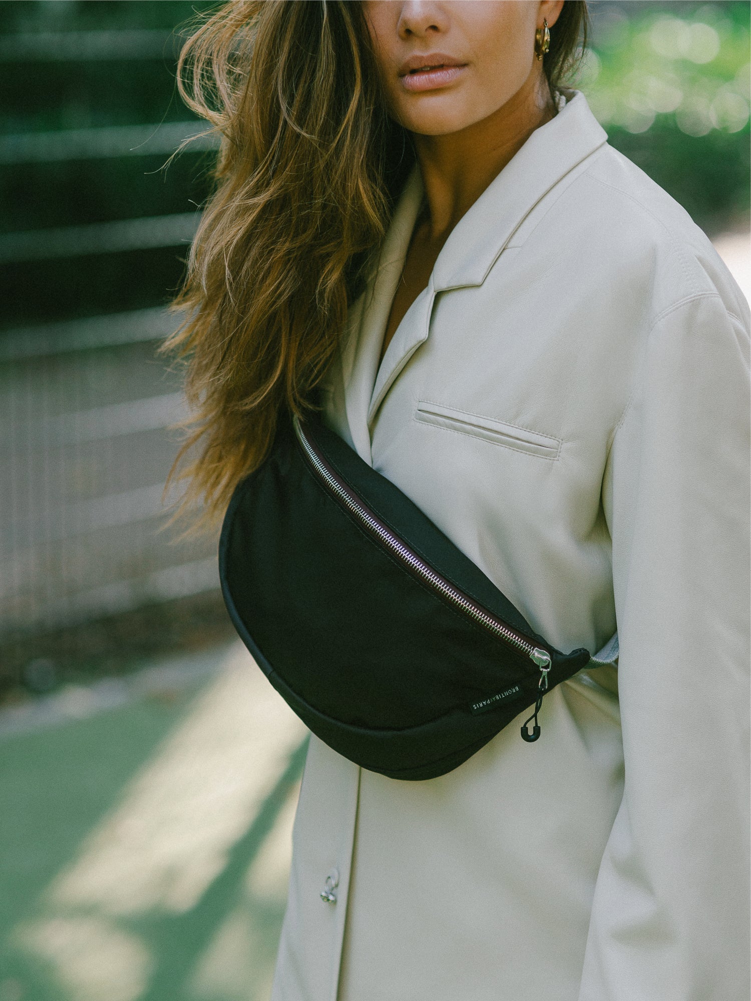 Gabin nylon satiné - Mure Sauvage Swag Rose
