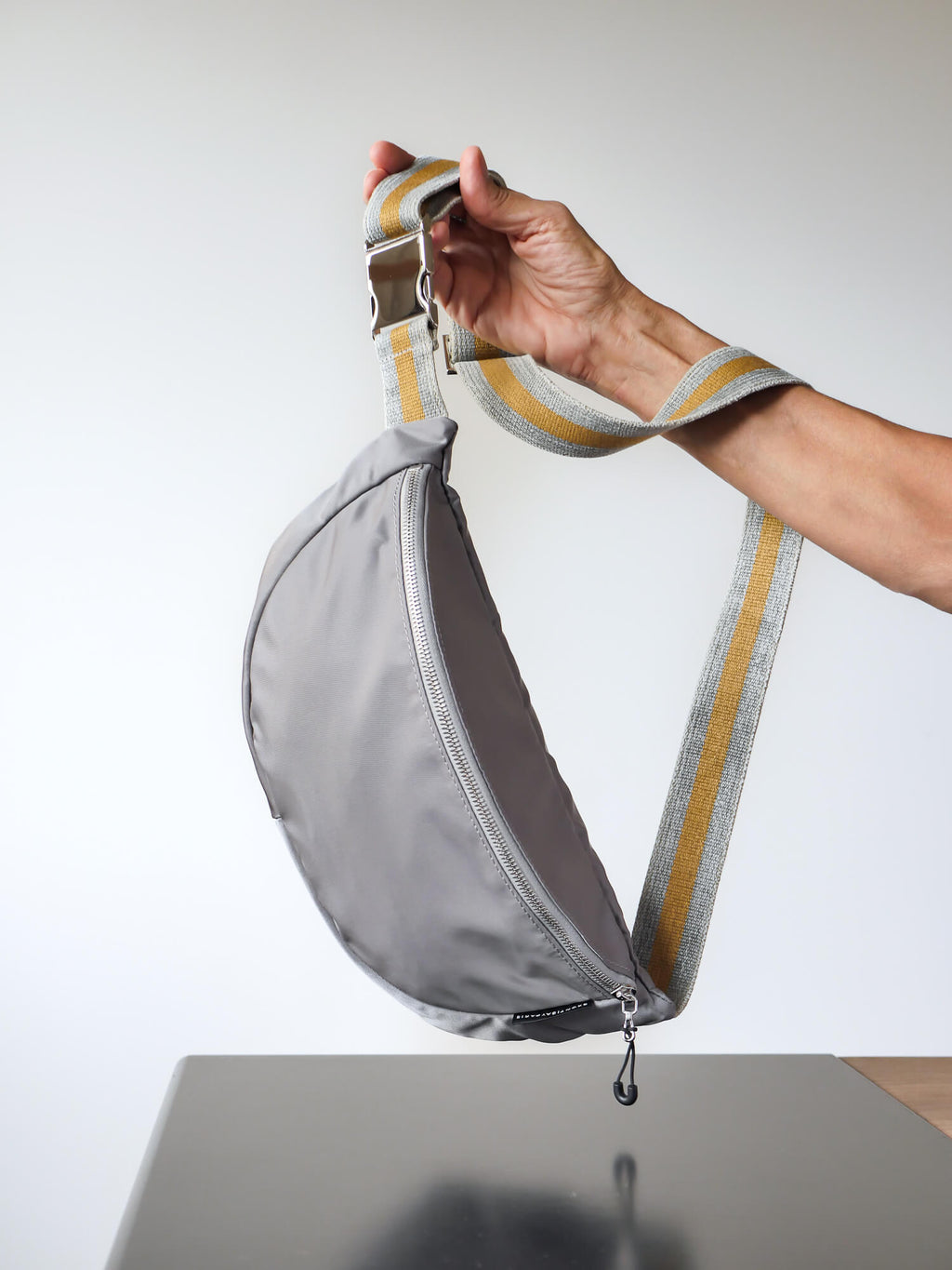 Gabin nylon satiné - Stone Swag Jaune