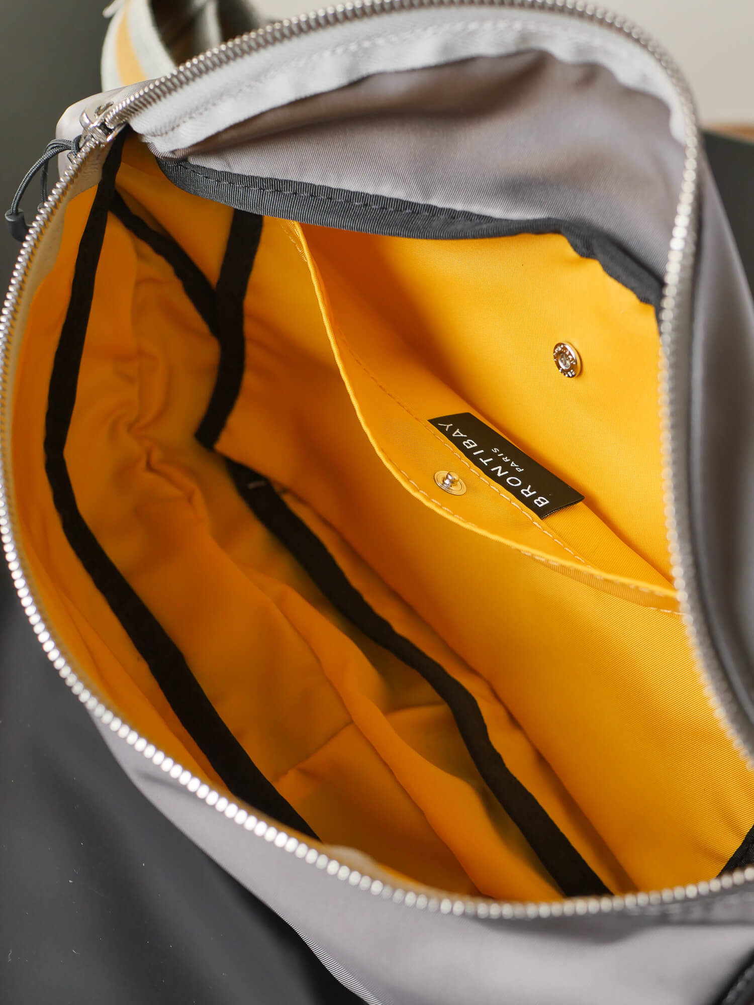 Gabin nylon satiné - Stone Swag Jaune
