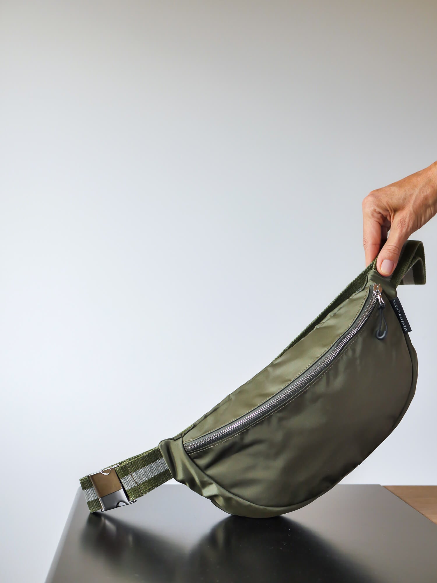 Gabin nylon satiné - Militaire Swag Kaki