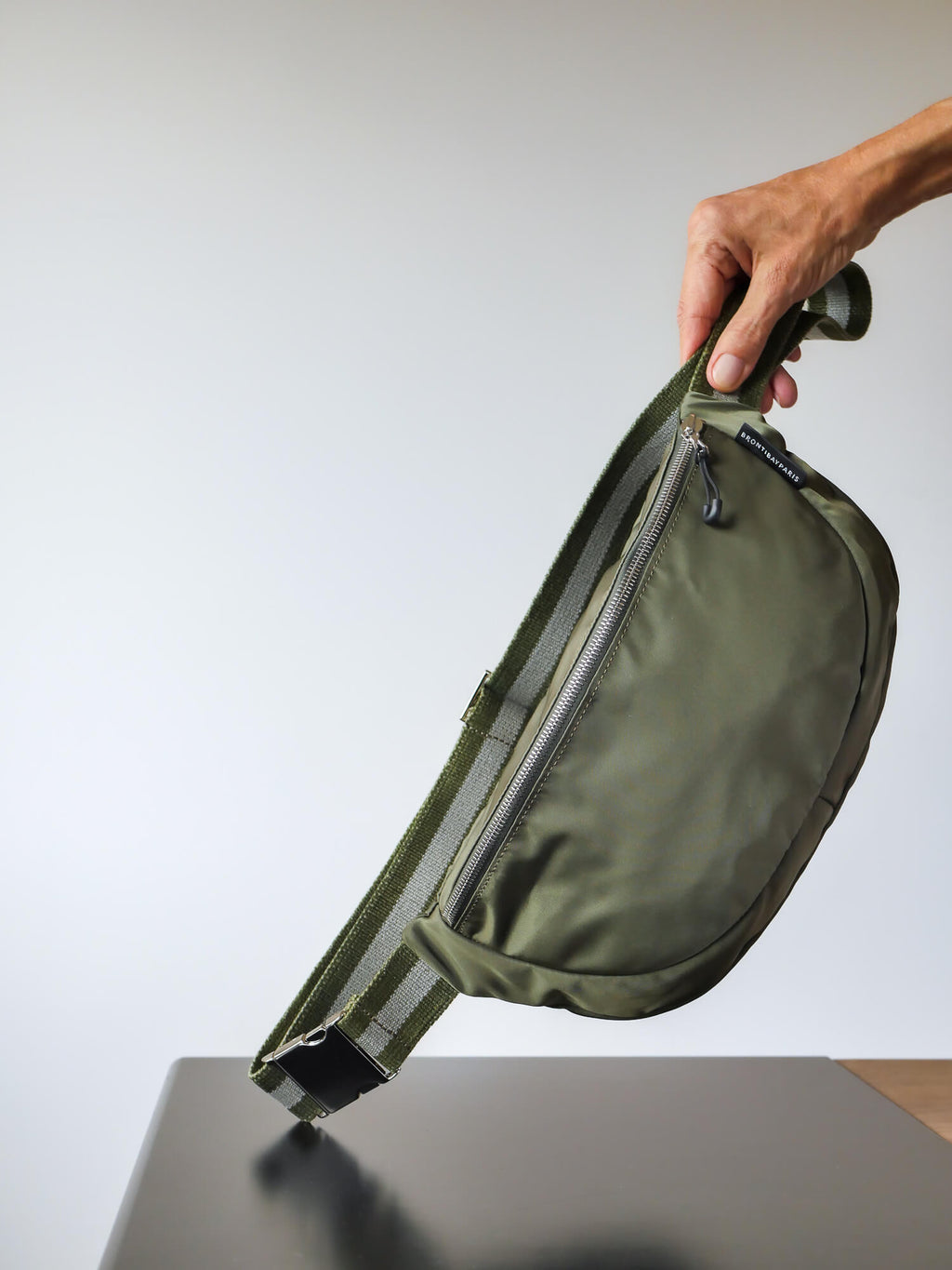 Gabin nylon satiné - Militaire Swag Kaki