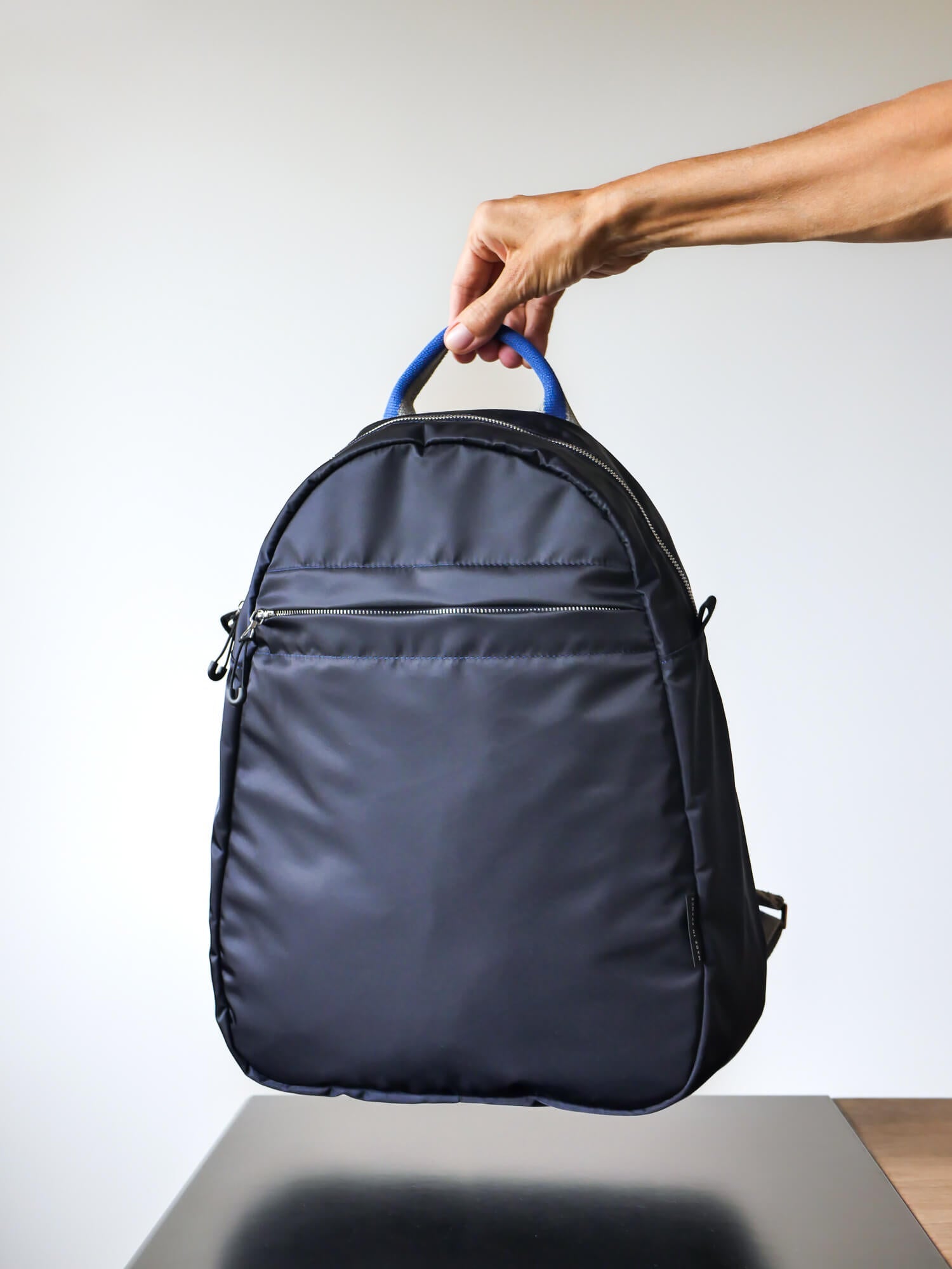 Gaston nylon satiné - Bleu Nuit Swag Bleu