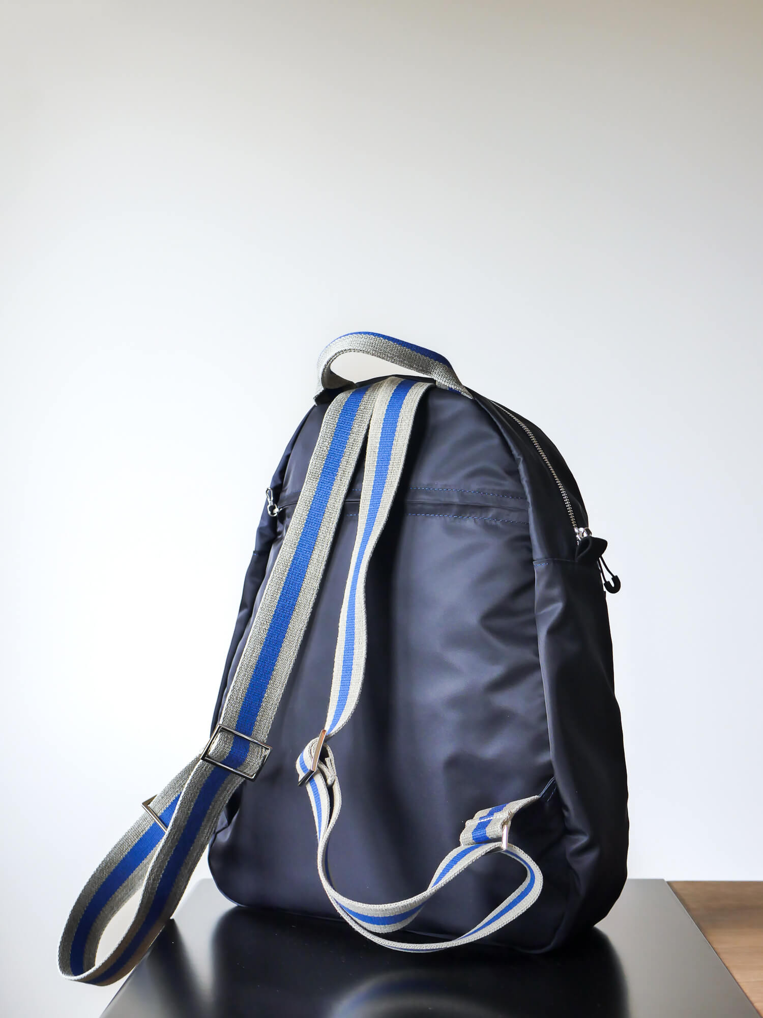 Gaston nylon satiné - Bleu Nuit Swag Bleu
