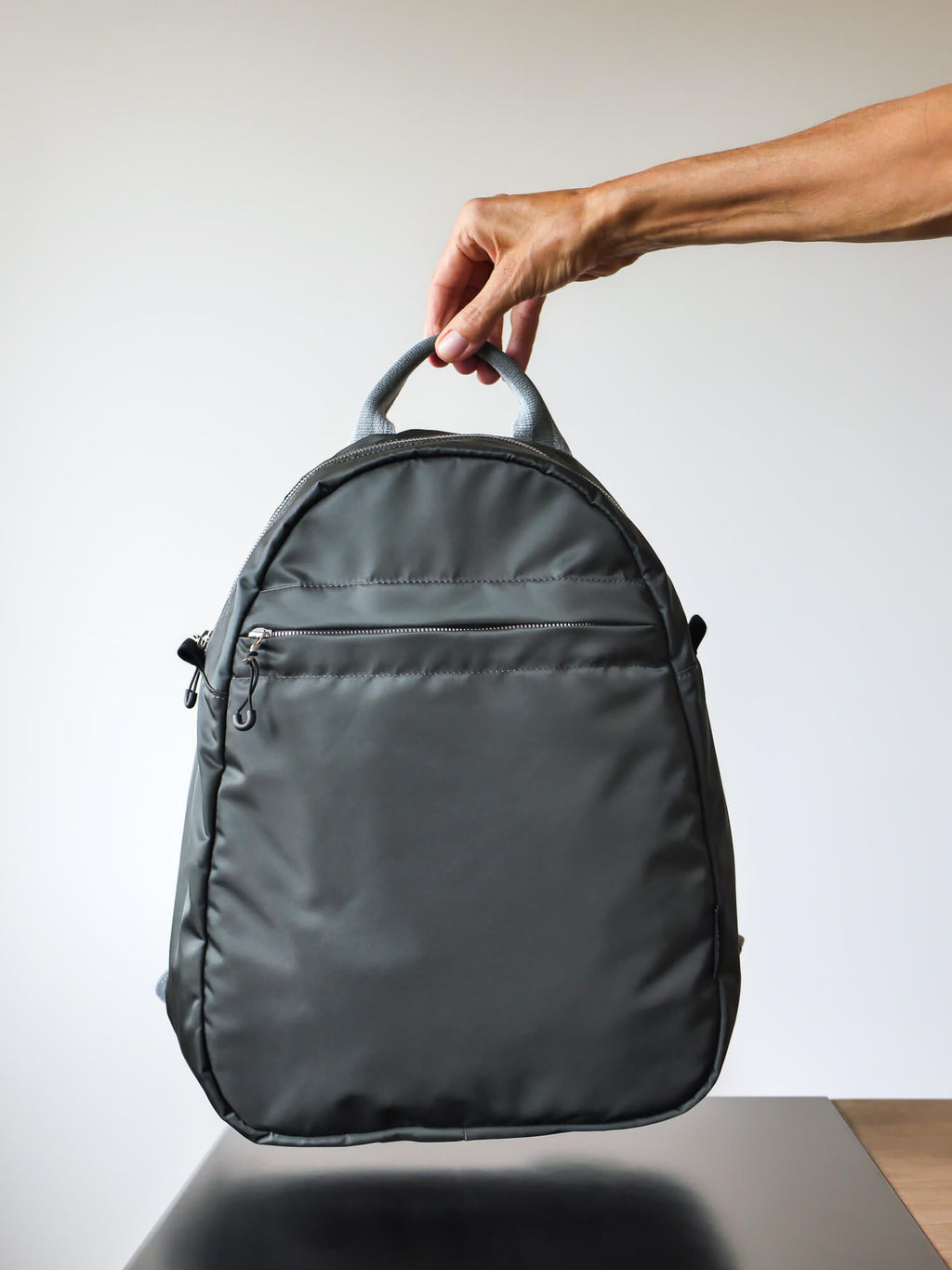 Gaston nylon satiné - Gris Foncé Swag Gris