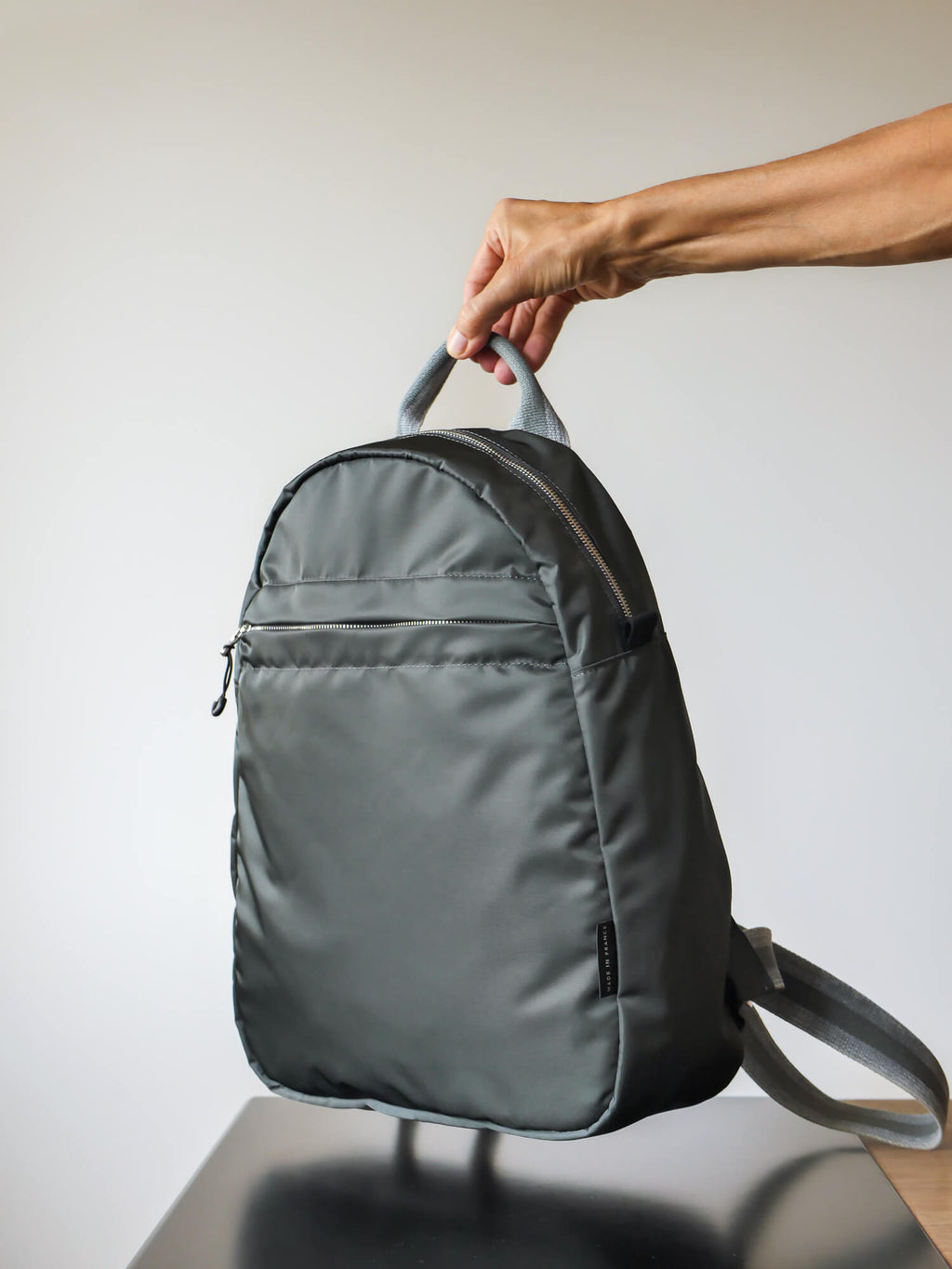 Gaston nylon satiné - Gris Foncé Swag Gris
